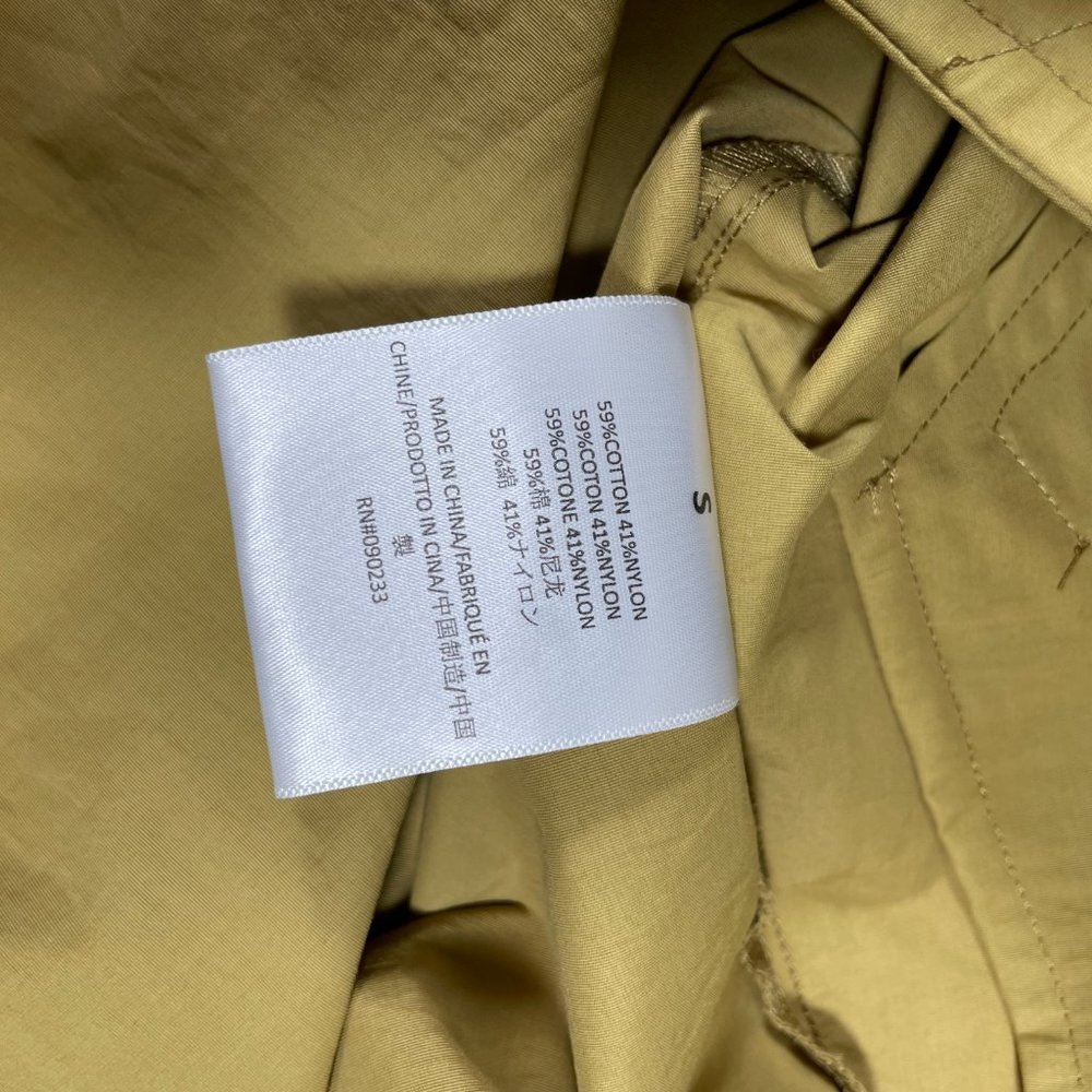 FOG ESSENTIALS Olive Green Half Zip Track Jacket - Picture 7 of 7